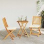 Silla Plegable con cojín 2 pcs 49 x 57.5 x 92cm