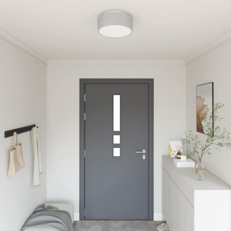 Lámpara de techo Gris 30 x 13.5 cm tela