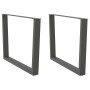 Patas para mesa de comedor en forma de V (2 unidades)