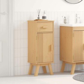 Gabinete de Baño con estante Olden Marrón 35 x 30 x 90 cm en Muebles de baño | Comprar online en Foro24