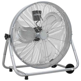 Ventilador de tambor con rueda 73 x 42 x 70 cm Aluminio