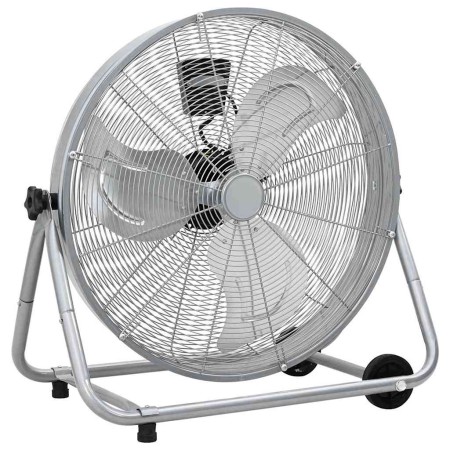 Ventilador de tambor con rueda 73 x 42 x 70 cm Aluminio