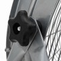 Ventilador de tambor con rueda 73 x 42 x 70 cm Aluminio