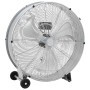Ventilador de tambor con rueda 79 x 37 x 82 cm Aluminio