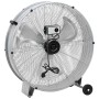 Ventilador de tambor con rueda 79 x 37 x 82 cm Aluminio