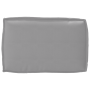 Cojín de palé para respaldo Gris 60 x 40 x 12 cm Tela Oxford