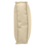 Cojín de palé para respaldo Beige 60 x 40 x 12 cm Tela Oxford