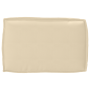 Cojín de palé para respaldo Beige 60 x 40 x 12 cm Tela Oxford