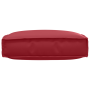 Cojín de palé para asiento Rojo vino 60 x 60 x 12 cm