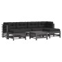 Garden furniture set 7 pieces and gray solid wood cushions by vidaXL, Garden sets - Ref: Foro24-3185950, Price: 688,78 €, Dis...