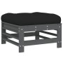 Garden furniture set 7 pieces and gray solid wood cushions by vidaXL, Garden sets - Ref: Foro24-3185950, Price: 688,78 €, Dis...