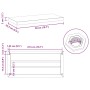 Estantes de pared 2 uds acero inoxidable negro 50x23,5x3 cm