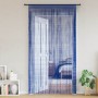 Cortinas de flecos 2 piezas 100x250 cm azul
