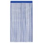 Cortinas de flecos 2 piezas 100x250 cm azul