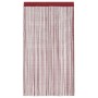 Cortinas de flecos 2 piezas 100x250 cm burdeos