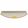 Felpudos para escaleras 15 uds 65x24x4 cm Marrón Claro