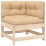 7-teiliges Gartenmöbel-Set und Massivholzkissen von vidaXL, Gartensets - Ref: Foro24-3185962, Preis: 506,97 €, Rabatt: %