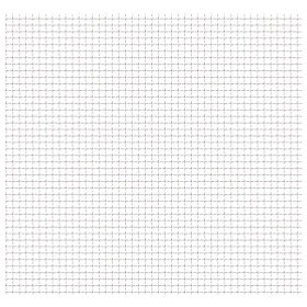 Panel de malla alambre rizado acero inox. 