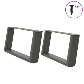 Patas para mesa de centro en forma de U (2 unidades)