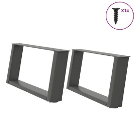Patas para mesa de centro en forma de U (2 unidades)