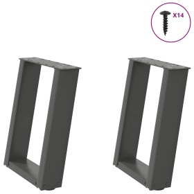 Patas para mesa de centro en forma de U (2 unidades)