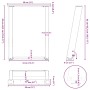 Patas para mesa de centro en forma de U (2 unidades)