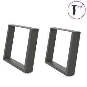 Patas para mesa de centro en forma de U (2 unidades)