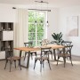 Patas para mesa de comedor en forma de U (2 unidades, acero