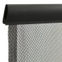 Mosquitera para puerta 5 pzas cortina de malla negro 120x240 cm