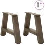 Patas para mesa de centro en forma de A (2 unidades, 30 x 30-31