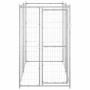 Perrera de exterior de acero galvanizado 110x220x180 cm en Casetas y cercados para perros | Comprar online en Foro24