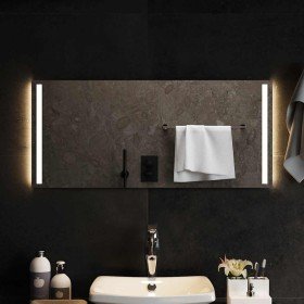 Espejo de baño con LED 90x40 cm