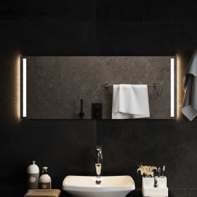 Espejo de baño con LED 100x40 cm