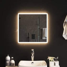 Espejo de baño con LED 50x50 cm