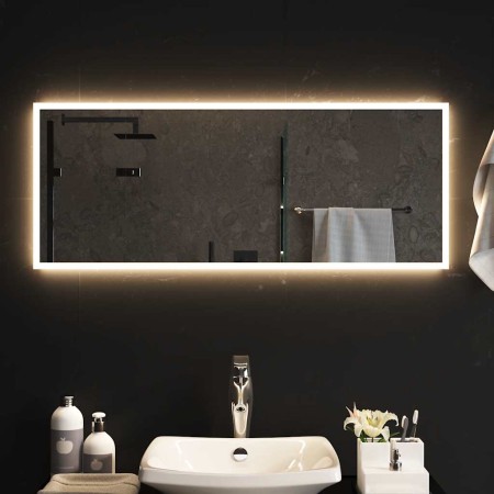 Espejo de baño con LED 100x40 cm