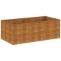 Jardinera de acero corten 196x100x69 cm en Maceteros y jardineras | Comprar online en Foro24