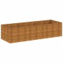 Jardinera de acero corten 290x100x69 cm en Maceteros y jardineras | Comprar online en Foro24