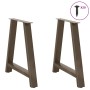 Patas para mesa de comedor en forma de A (2 unidades, 70 x
