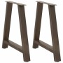 Patas para mesa de comedor en forma de A (2 unidades, 80 x