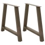 Patas para mesa de comedor en forma de A (2 unidades, 90 x