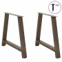 Patas para mesa de comedor en forma de A (2 unidades, 90 x