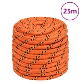 Cuerda de barco polipropileno naranja 16 mm 25 m