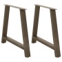 Patas para mesa de comedor en forma de A (2 unidades, 100 x