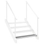 Peldaño de rejilla acero galvanizado 90x24x7 cm