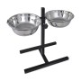 Soporte De Alimentación Ajustable Mascota 2X4.1L Tazón