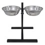 Soporte De Alimentación Ajustable Mascota 2X4.1L Tazón