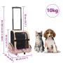 Carro plegable para mascotas multiusos beige