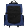 Carro plegable para mascotas multiusos azul