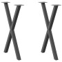 Patas para mesa de comedor en forma de X (2 unidades)
