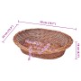 Cesta para perros/cama para mascotas sauce natural 50 cm